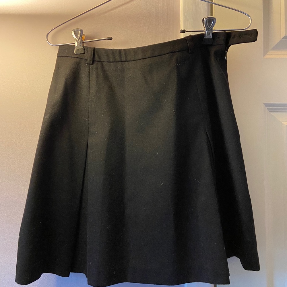 100% wool jcrew skirt